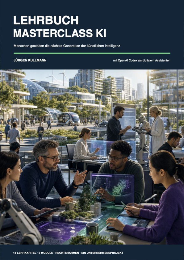 Cover: Lehrbuch Masterclass KI